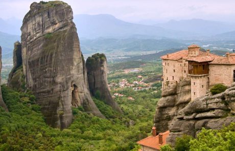 Meteora View Greece Meteora View Greece