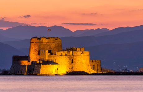 Nafplio Bourtzi Castle Greece Nafplio Bourtzi Castle Greece
